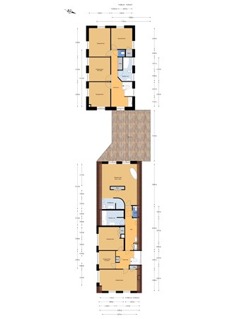 Floorplan - Valkenburgseweg 31, 2223 KA Katwijk